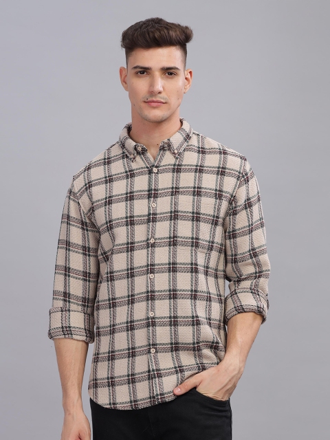 HERE&NOW Tartan Checks Casual Shirt - Image 2