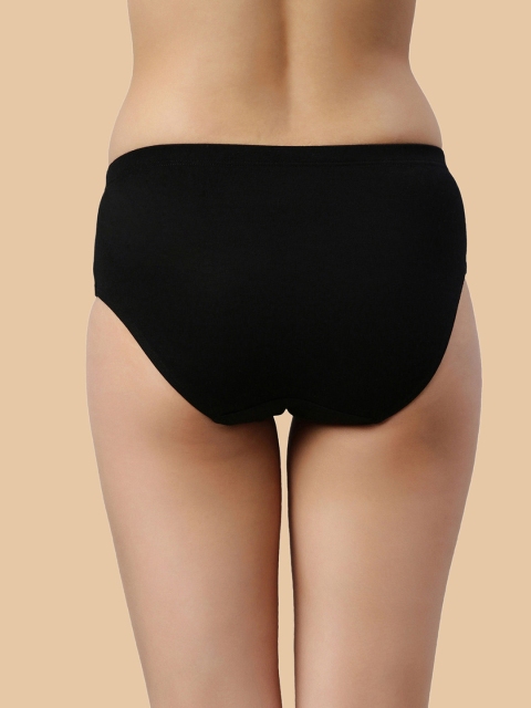 Enamor Pack Of 5 Classic Antimicrobial And Stain Release Finish Hipster Panty-CR17 - Image 5