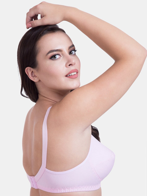 Souminie Plus Size Full Coverage Non Padded Pure Cotton Minimiser Bra With All Day Comfort - Image 2