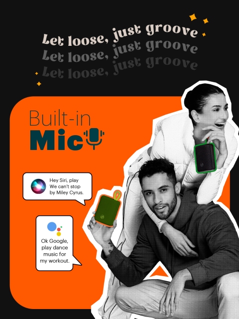 NOISE Vibe 2 5W Portable Wireless Bluetooth Speaker with Built-in Mic & 15H Playtime - Image 8