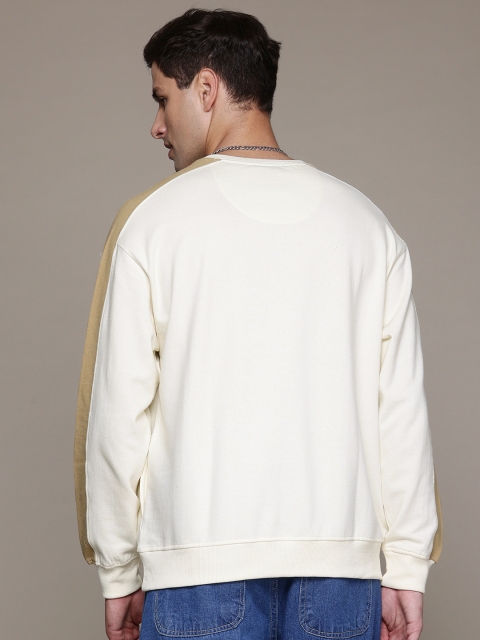 The Roadster Lifestyle Co. Striped Relaxed Sweatshirt - Image 5