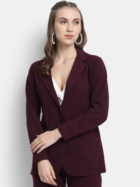 Golden Kite Notched Lapel Single Breasted Blazer