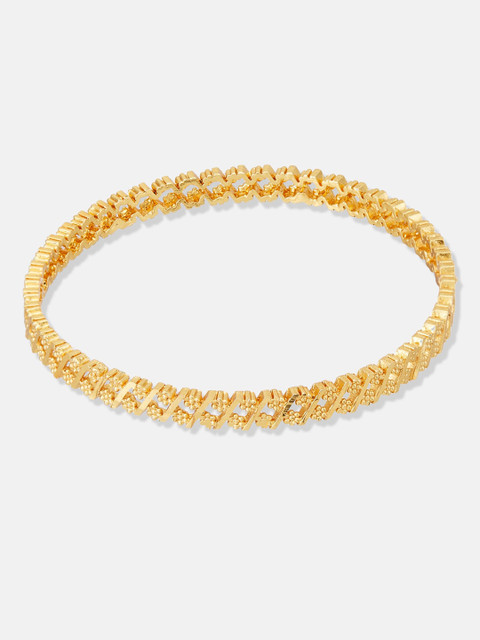 ATIBELLE Set Of 4 Gold-Plated Bangles - Image 4