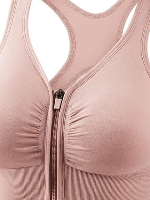 Glamoras Medium Support Rapid-Dry Full Coverage Workout Bra - Image 3