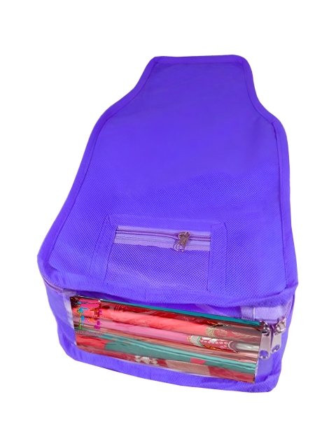 atorakushon blue Set of 8 Reusable Clothes Storage Bags Wardrobe Organisers - Image 3