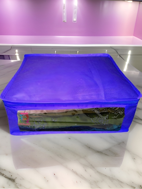 atorakushon Blue Set of 6 Reusable Clothes Storage Bags Wardrobe Organisers - Image 4
