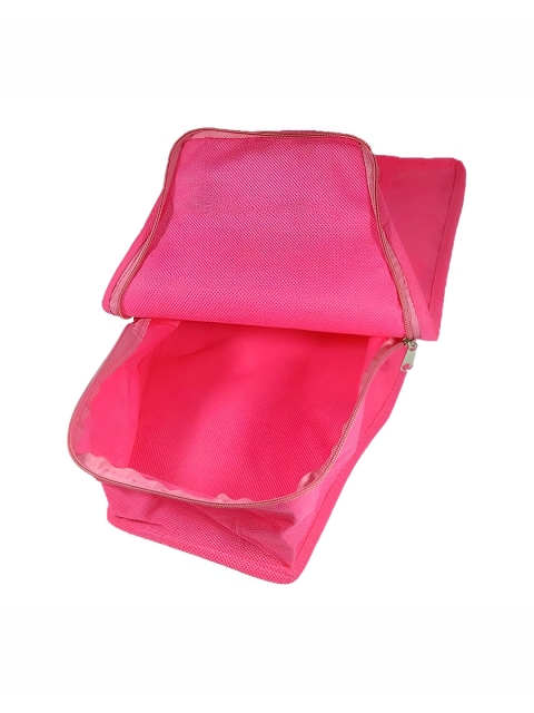 Atorakushon Pink Set of 8 Reusable Clothes Storage Bags Wardrobe Organisers - Image 5