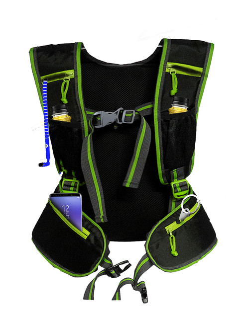 Whackk Unisex Brand Logo Ergonomic Backpack with Hip Strap - Image 3