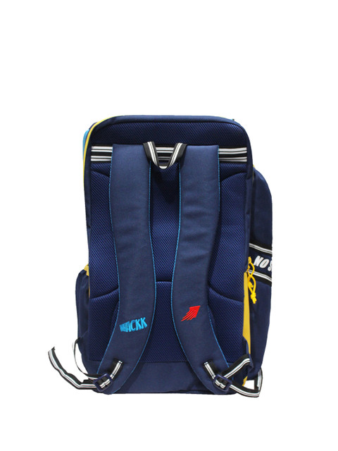 Whackk Unisex Brand Logo Printed Cricket Rucksack with Shoe Pocket - Image 3