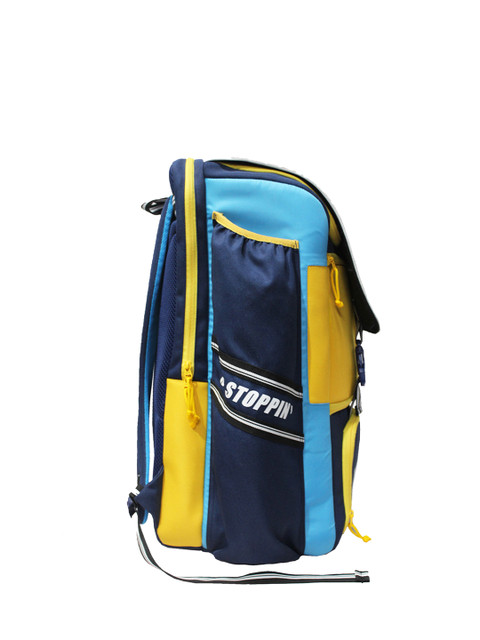 Whackk Unisex Brand Logo Printed Cricket Rucksack with Shoe Pocket - Image 2