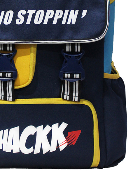 Whackk Unisex Brand Logo Printed Cricket Rucksack with Shoe Pocket - Image 9
