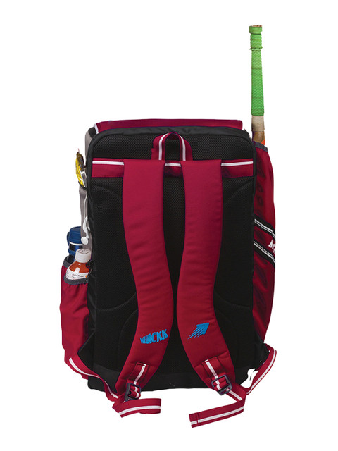 Whackk Unisex Brand Logo Ergonomic Rucksack with Shoe Pocket - Image 4
