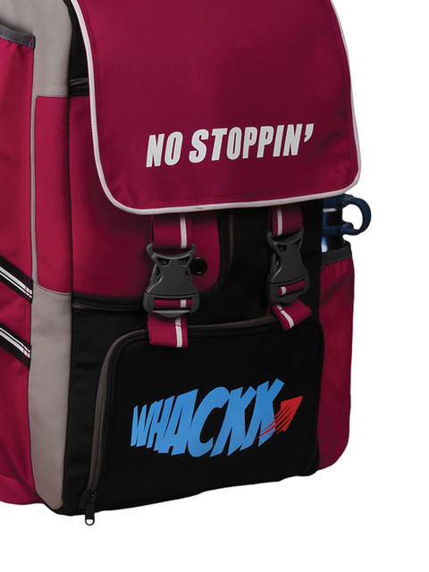 Whackk Unisex Brand Logo Ergonomic Rucksack with Shoe Pocket - Image 8