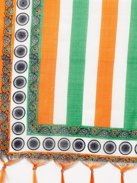 Clora Creation Printed Chanderi Silk Dupatta - Image 2
