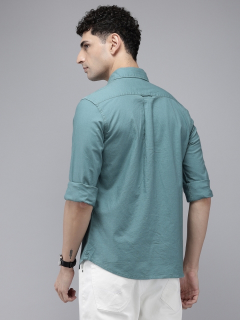 U.S. Polo Assn. Tailored Fit Opaque Pure Cotton Casual Shirt - Image 5