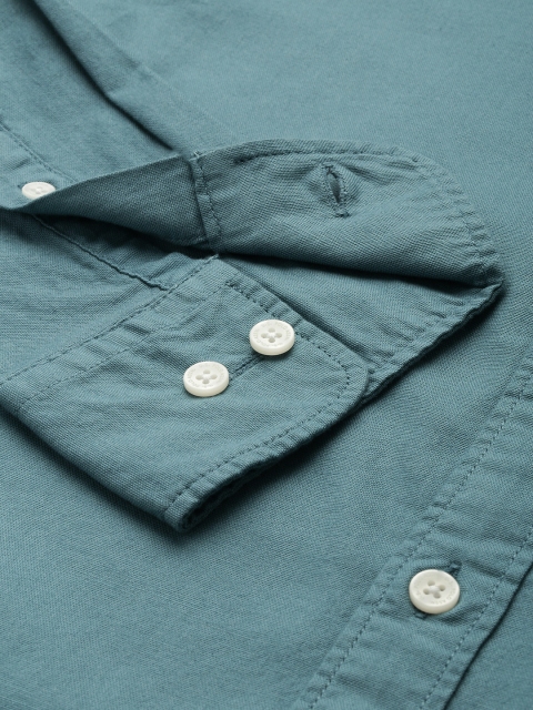 U.S. Polo Assn. Tailored Fit Opaque Pure Cotton Casual Shirt - Image 3