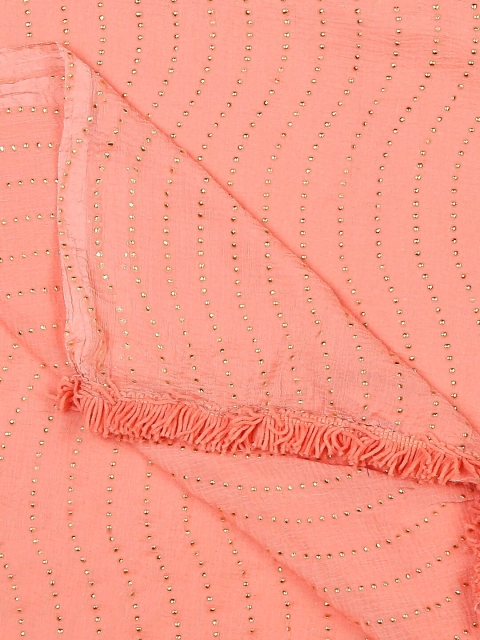 Dupatta Bazaar Embroidered Chiffon Dupatta - Image 2