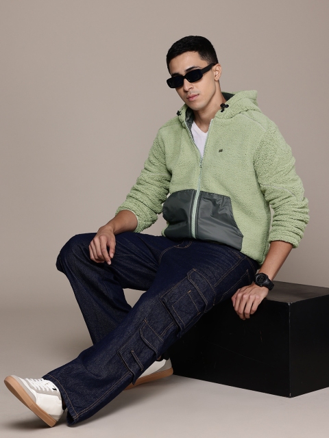 The Roadster Lifestyle Co. Hooded Sherpa Jacket - Image 5