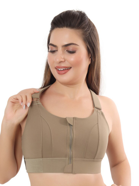 Bella Voste Lightly Padded Rapid-Dry High Support Workout Bra- Moisture Wicking