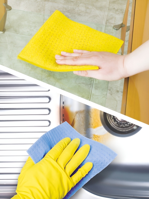 SPOTZERO by MILTON Blue 5 Pieces Sponge Wipe - Image 3