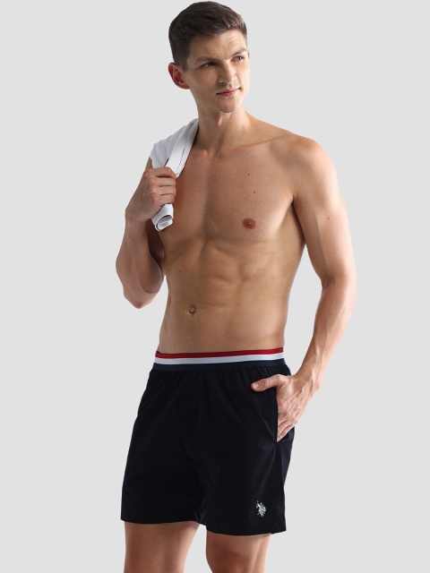 U.S. Polo Assn. Mid Rise Pure Cotton Boxers IYBE-002-PL - Image 5