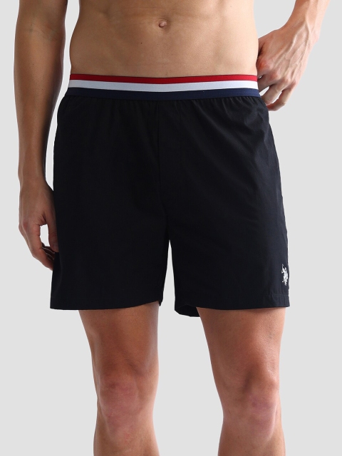 U.S. Polo Assn. Mid Rise Pure Cotton Boxers IYBE-002-PL