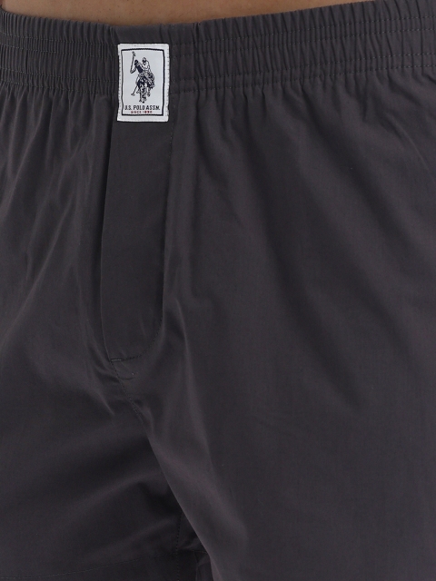 U.S. Polo Assn. Pack Of 2 Mid Rise Soft Cotton Boxers OEX02-NG0-P2 - Image 7