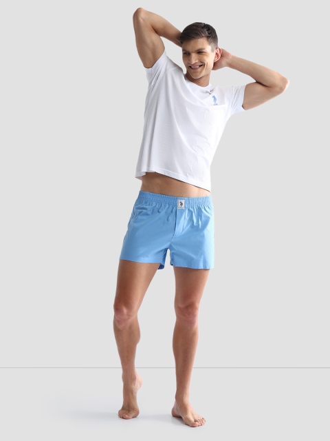 U.S. Polo Assn. Pack Of 2 Mid Rise Soft Cotton Boxers OEX02-BB0-P2 - Image 3