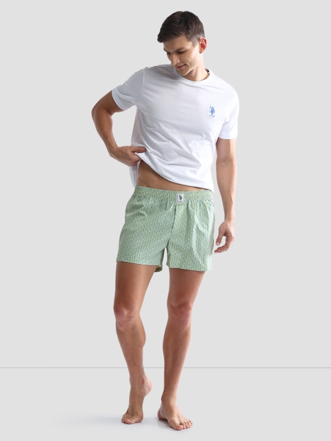 U.S. Polo Assn. Pack Of 2 Mid Rise Soft Cotton Boxers OEX02-BB0-P2 - Image 4