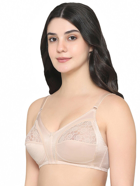Buy Wacoal Plus Size Pack Of 2 Floral Self Design Full Coverage All Day Comfort Everyday Bra - - Apparel for Women - Image 4
