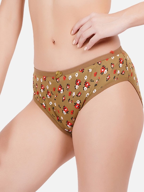 StyFun Floral Printed Mid Rise Hipster Briefs - Image 3