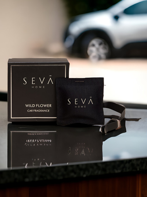 Seva Home Black Wild Flower Car Freshener - Image 4
