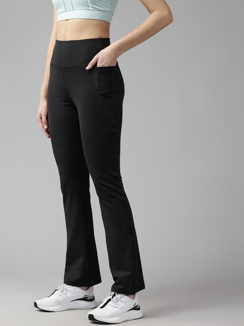 Perfkt-U Comfort High-Rise Flare Gym Track Pants - Image 2