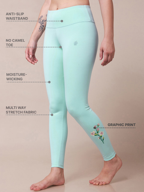 CULT Women Breathable Ankle Length Sports Tights - Image 7
