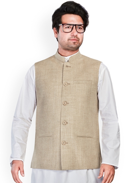Authentics Mandarin Collar Nehru Jacket