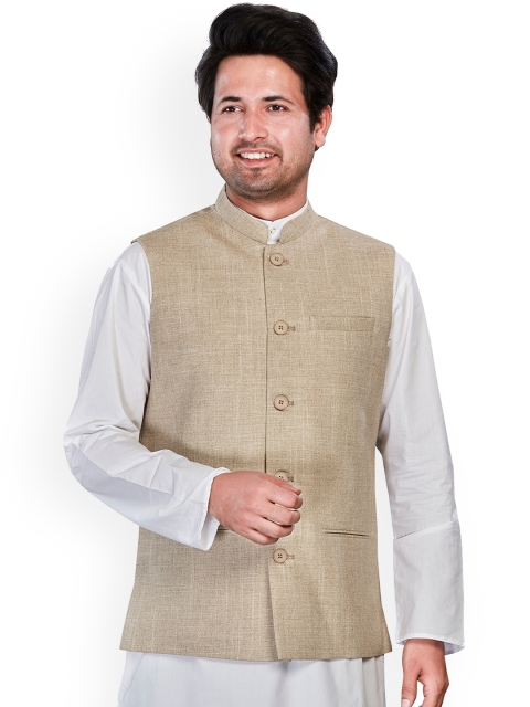 Authentics Mandarin Collar Nehru Jacket - Image 6