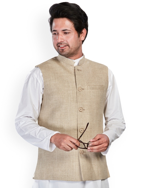 Authentics Mandarin Collar Nehru Jacket - Image 7