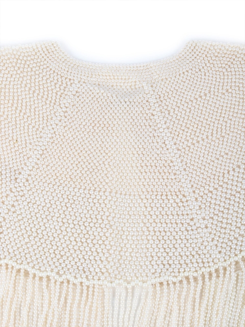 ODETTE Embellished Beads Beaded Cape Shrug - Image 2