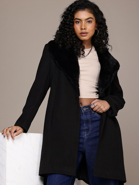 The Roadster Life Co. Shawl Collar Longline Overcoat