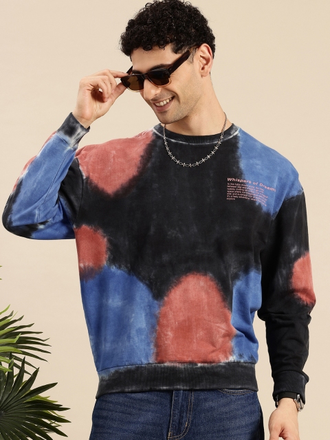 Mast & Harbour Pure Cotton Dyed Pullover Sweatshirt