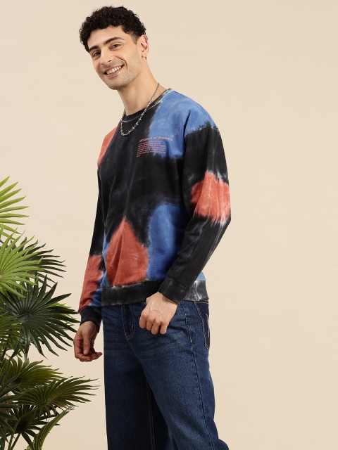 Mast & Harbour Pure Cotton Dyed Pullover Sweatshirt - Image 3