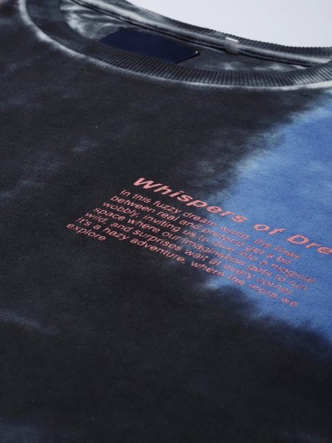 Mast & Harbour Pure Cotton Dyed Pullover Sweatshirt - Image 2