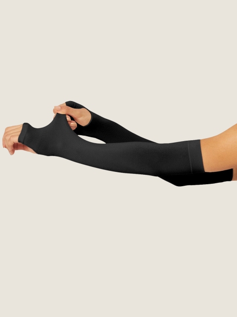 SECRETS BY ZEROKAATA Unisex Pack of 2 Assorted Sun Protection Arm Sleeves Riding Gloves - Image 2