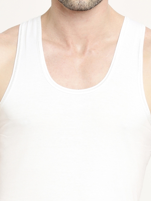 VIP Men Pack of 2 Snug Fit Pure Cotton Innerwear Vests VP-MI-VS-NWBRN-10P-PO2-80 - Image 6