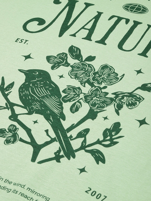 DILLINGER Women Graphic Printed Oversized T-shirt - Image 2