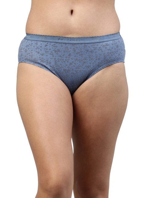Feelings Pack Of 3 Assorted Cotton Snug Fit Hipster Briefs - Image 2