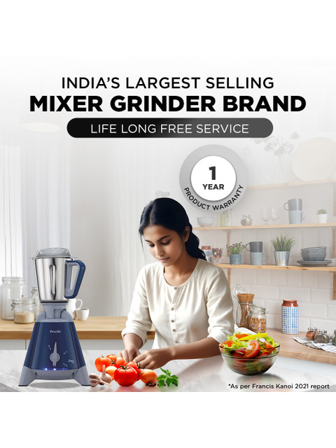 Preethi Blue Stainless Steel Juicer Mixer Grinder-1300W - Image 5