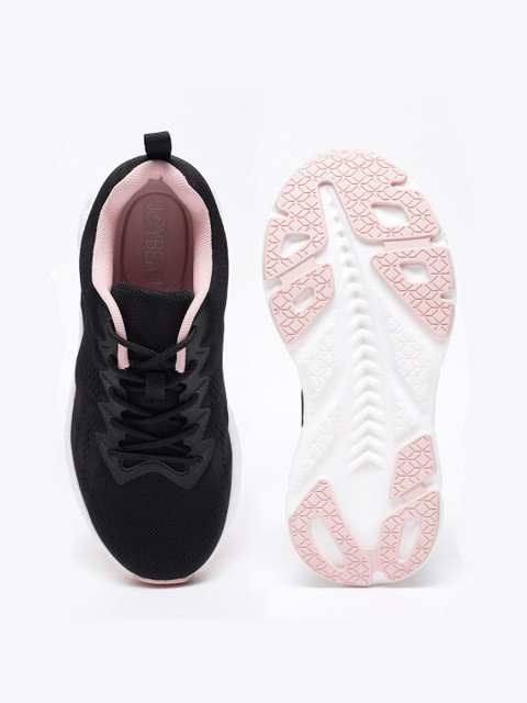 JoyBean Women Textured Lace-Up Training or Gym Shoes - Image 4