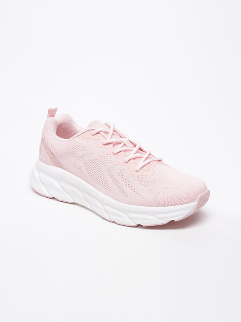 JoyBean Women Textured Lace-Up Training or Gym Shoes
