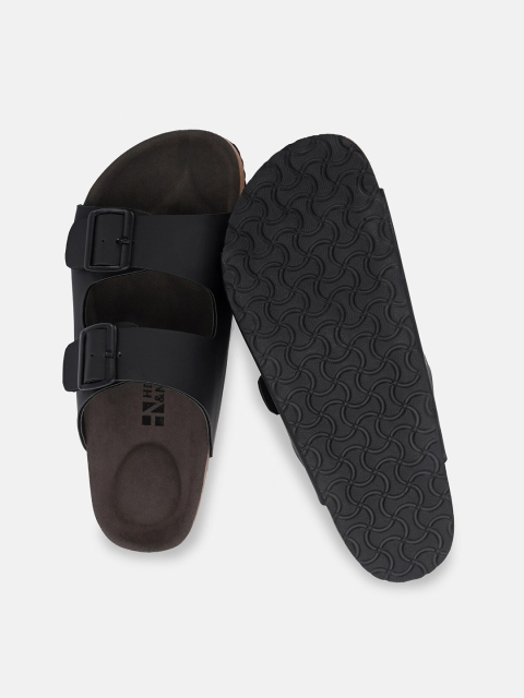 HERE&NOW Men Buckle Detailed Comfort Sandals - Image 5